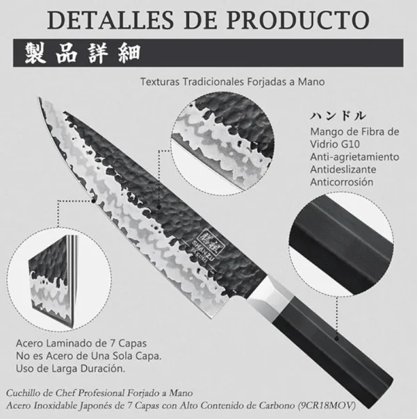 Cuchillo japonés Shan Zu